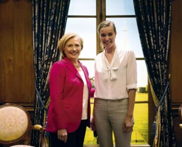 Florence Besson - Hillary Clinton